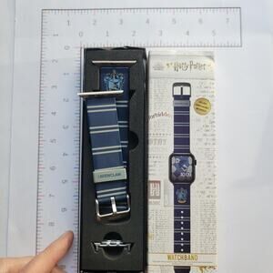 MobyFox Mens Watch Band Harry Potter Ravenclaw Blue Silicone Strap Apple 38-44mm